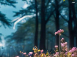 Reference photo for fairyforest small Oil Painting Reyhan Uyanik