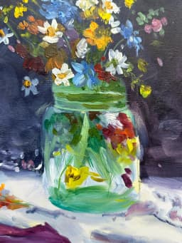 Oil Painting Reyhan Uyanik