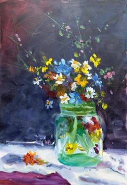 Oil Painting Reyhan Uyanik